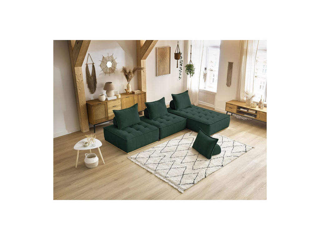 Elisa - Sofá Rinconero Modular - Con 2 Módulos de 1 Plaza + 1 Módulo de 2 Plazas