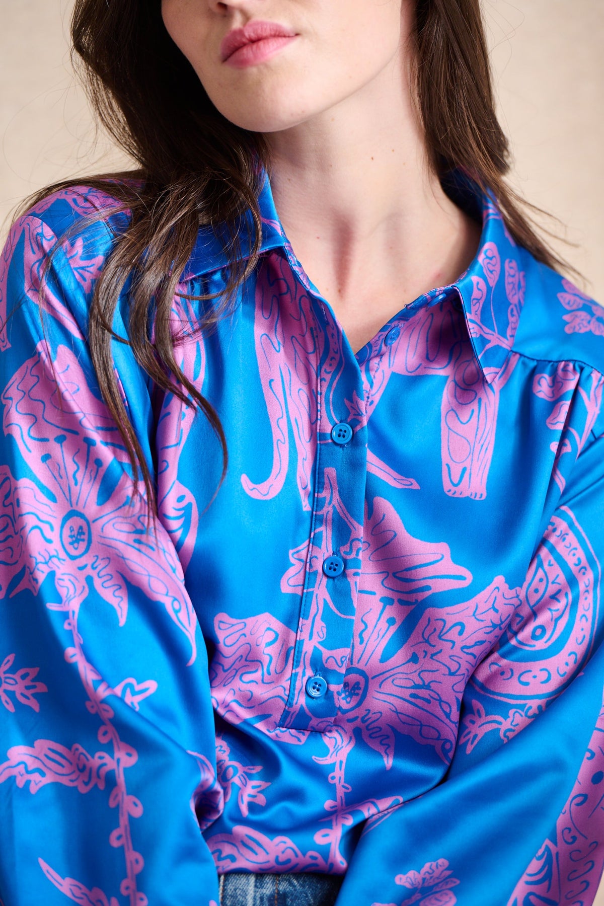 Chemise Cassy - Print Bengale