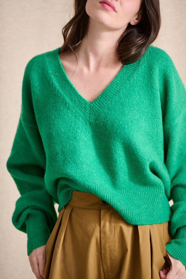 Pull Maggy - Verde Flúor