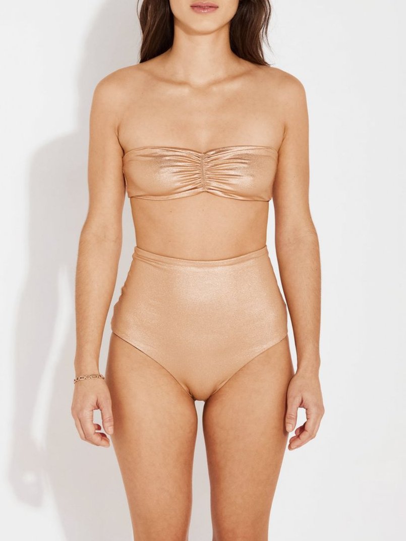 Top de traje de baño Smith - Black Folk
