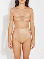 Top de traje de baño Smith - Black Folk