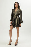 Zina Dress - Dark Gold