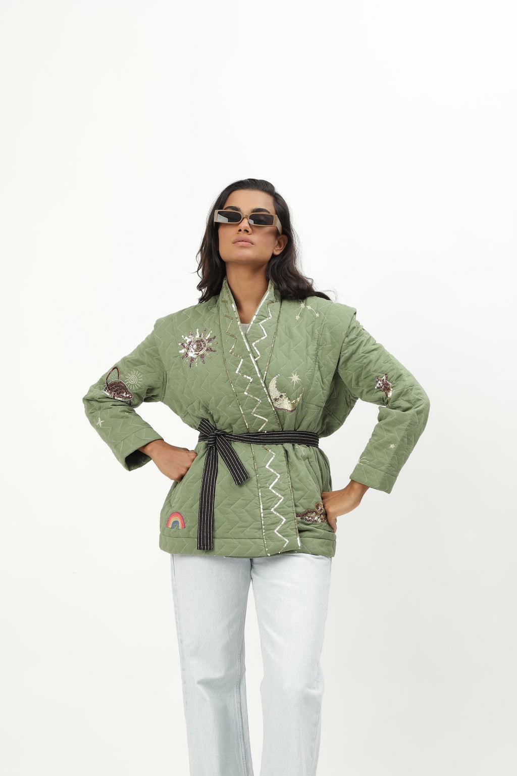 Kimono Stella - Kaki
