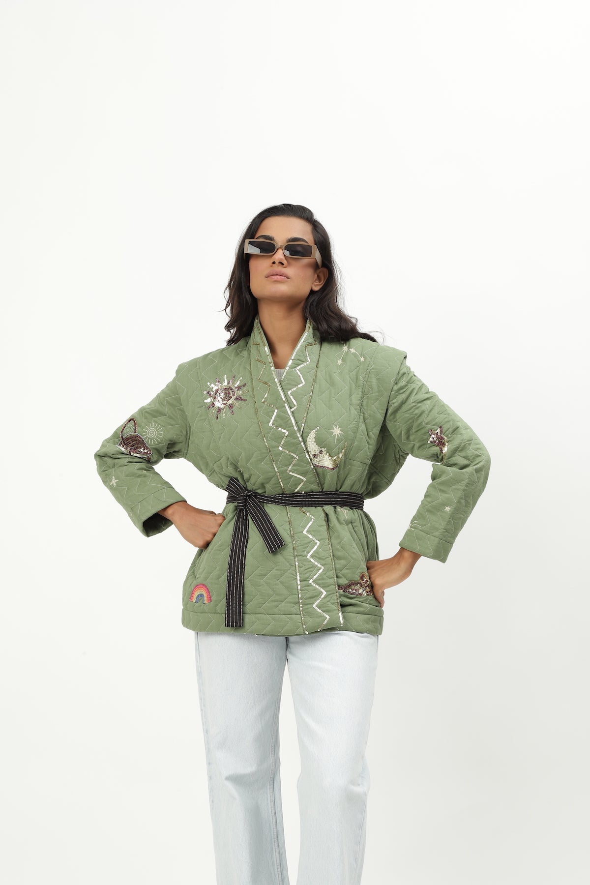 Kimono Stella - Kaki