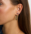 Night Fly Single Stud Earring - Gold or Silver