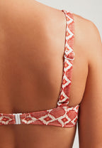 Top de bikini sin mangas Euforia - Multicolor