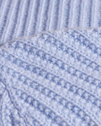 Turn-Up Beanie - Smooth Blue - Unisex