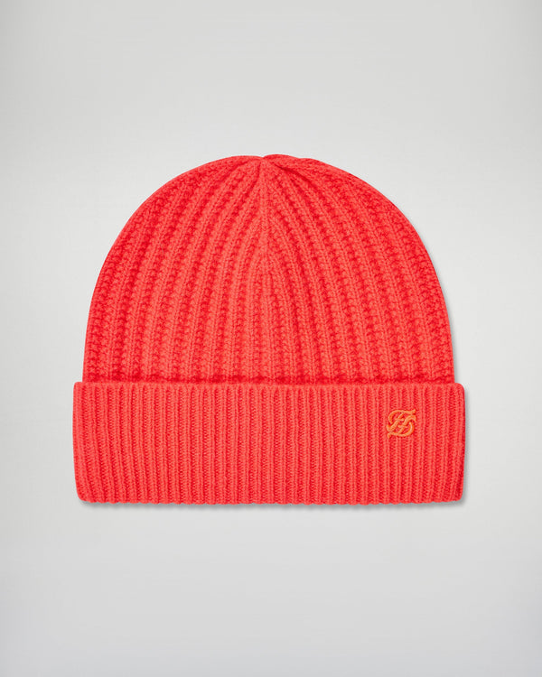 Turn-Up Beanie - Cosmic Coral - Unisex