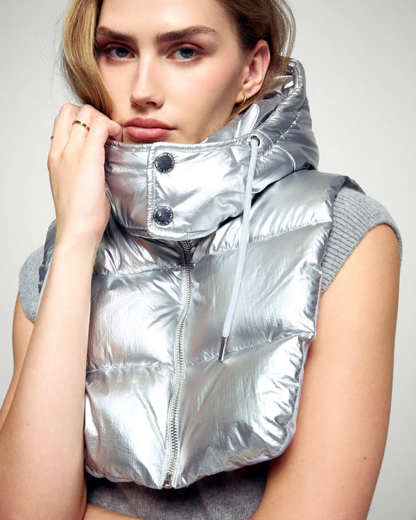 Hooded Collar - Silver - Unisex