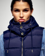 Cuello con Capucha - Azul Marino - Unisex