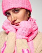 Wide Scarf - Fantasy Pink - Unisex