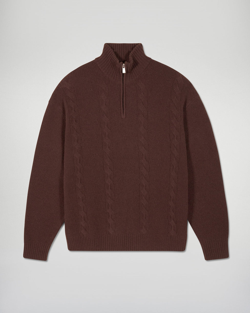 Pull Col Camionneur - Chocolat - Homme