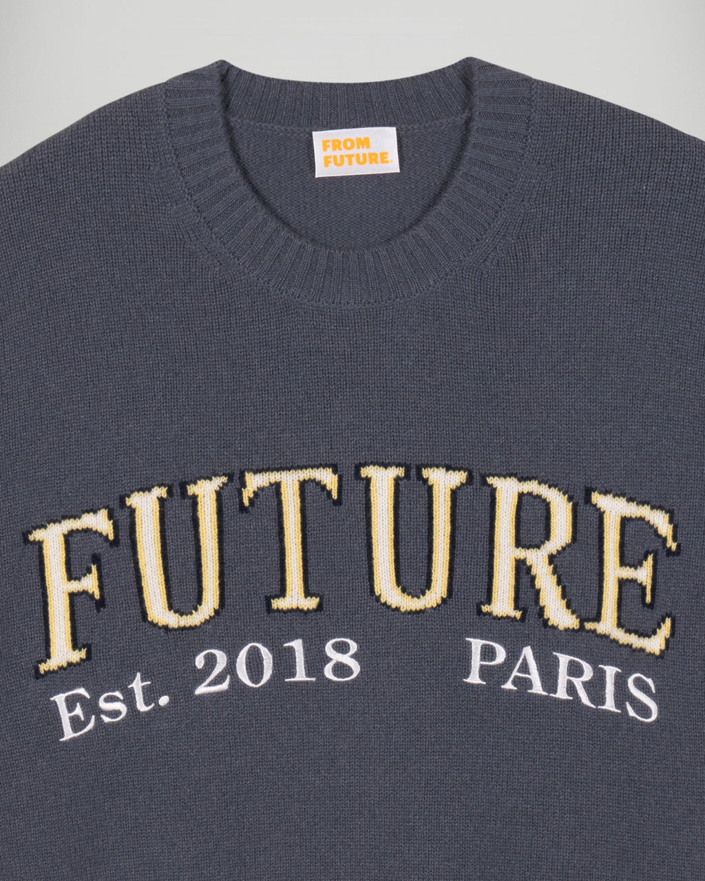 Future Crew-Neck Jumper - Storm Grey - Men