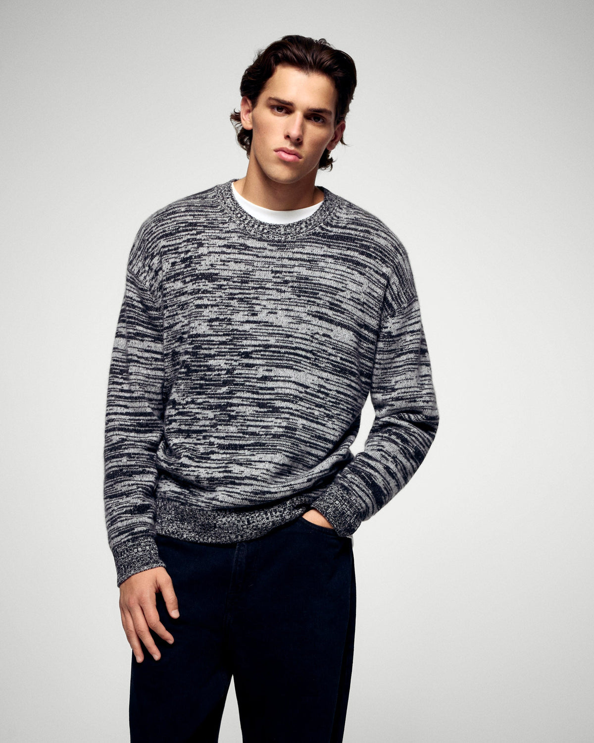 Pull Col Rond - Magic Black - Homme