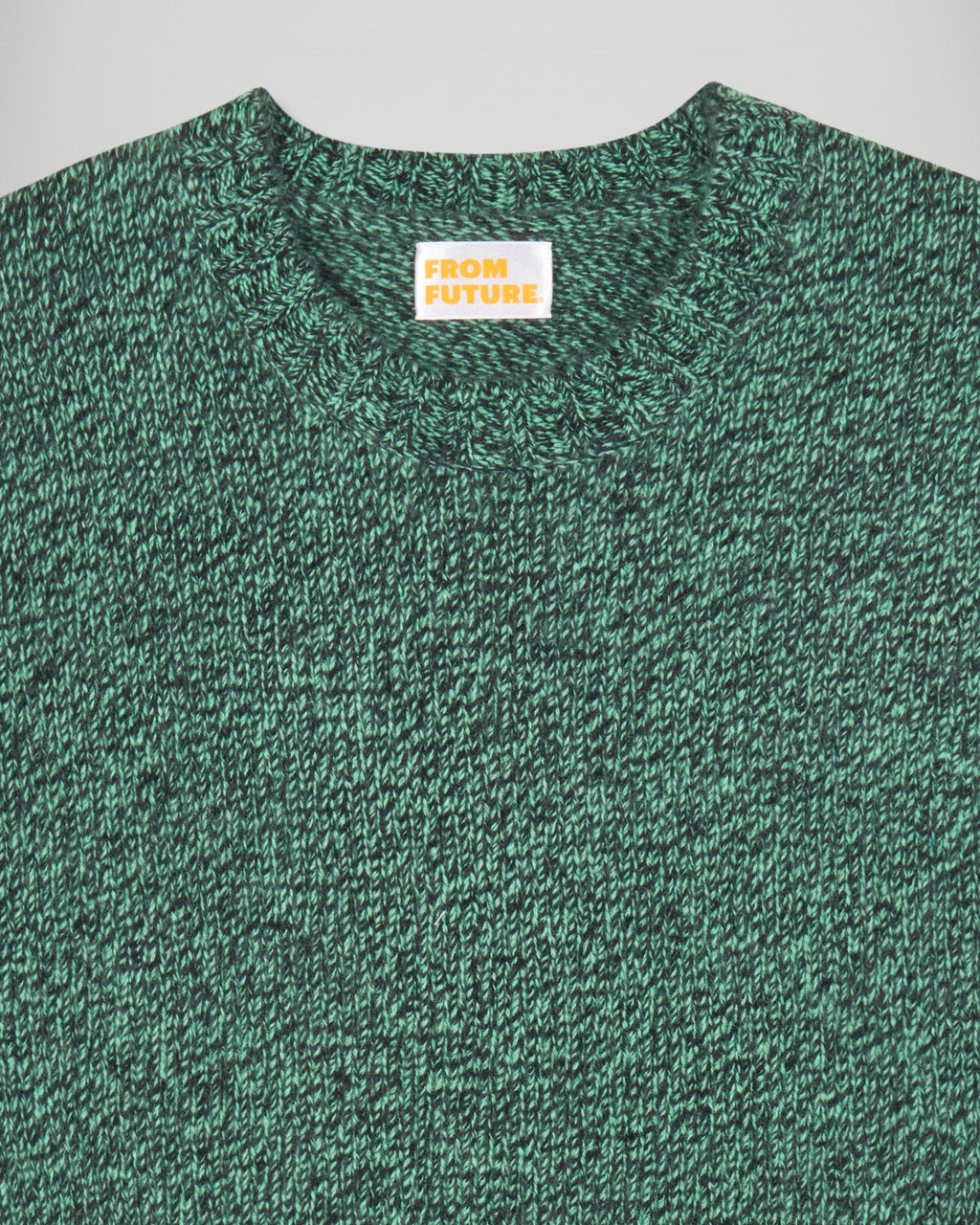 Jersey de cuello redondo - Verde noche - Hombre