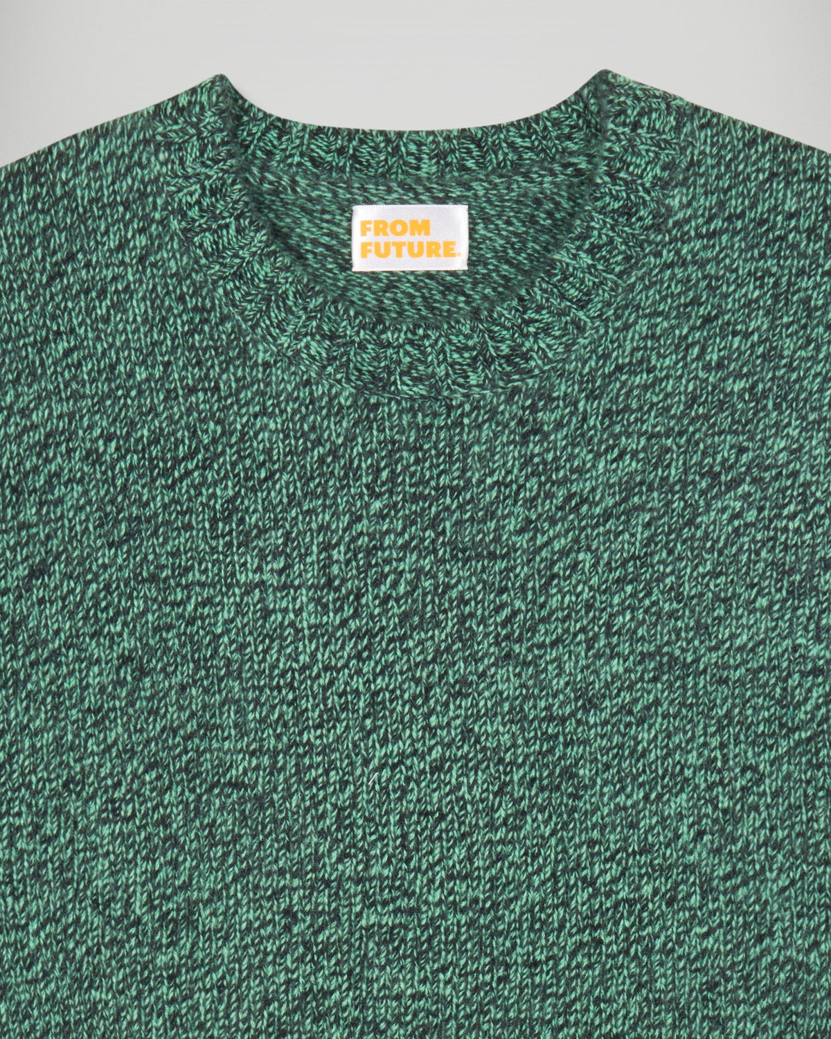Jersey de cuello redondo - Verde noche - Hombre