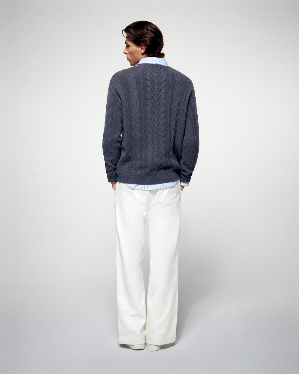 Maglione Girocollo - Storm Grey - Uomo
