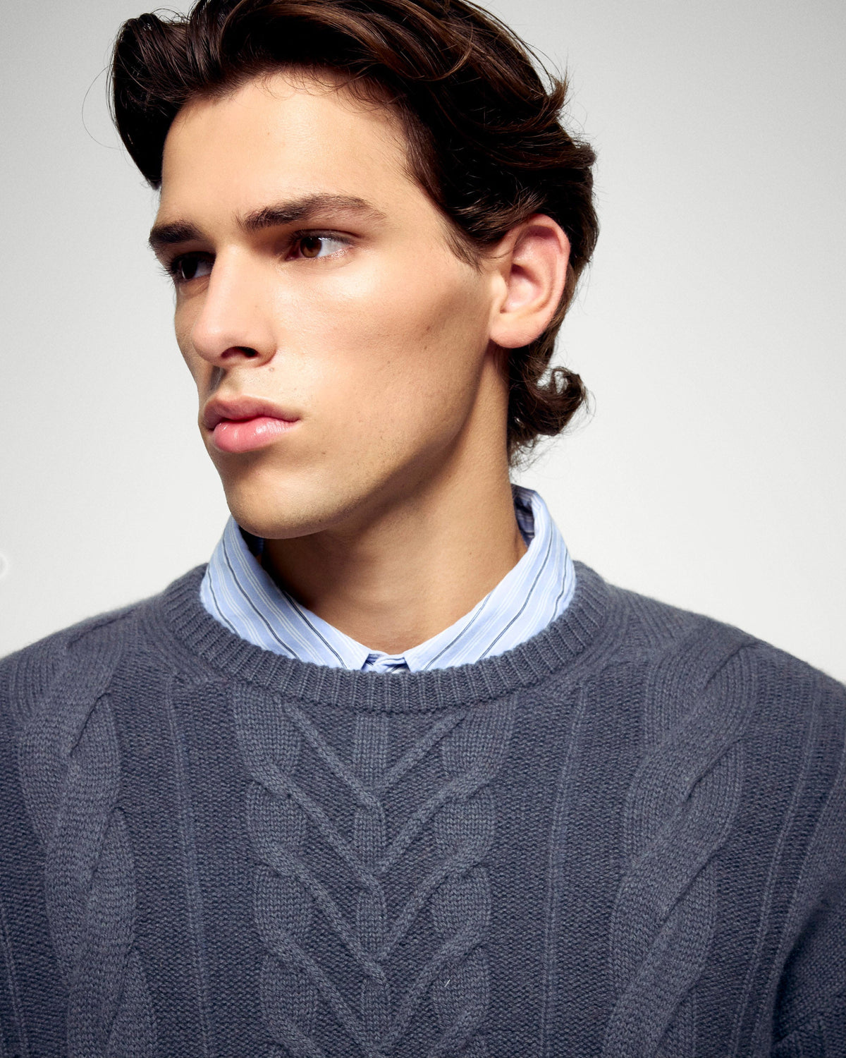 Maglione Girocollo - Storm Grey - Uomo
