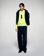 Crew-Neck Jumper - Yellow Neon - Men