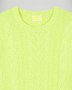 Crew-Neck Jumper - Yellow Neon - Men