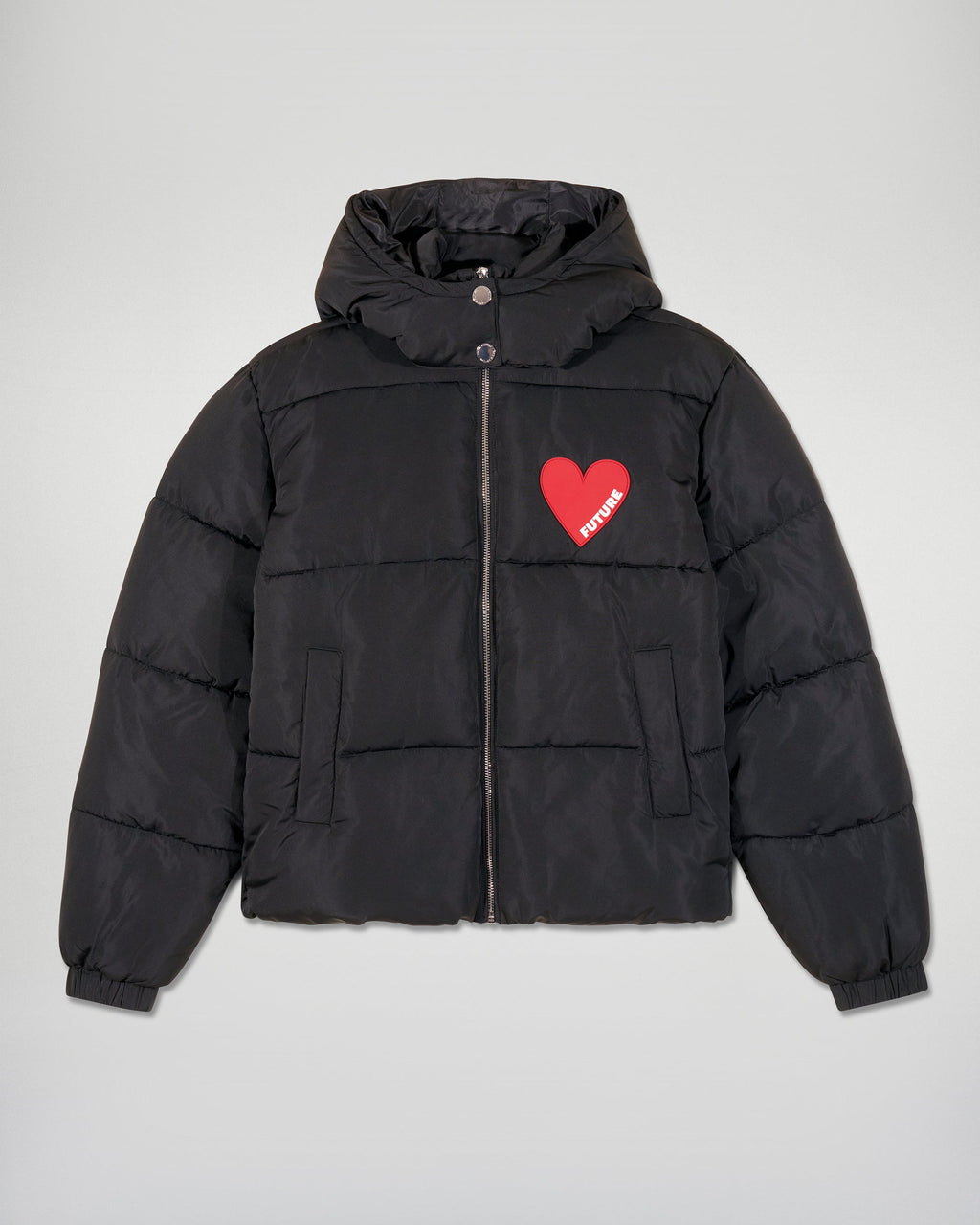 Piumino Cuore - Nero - Donna