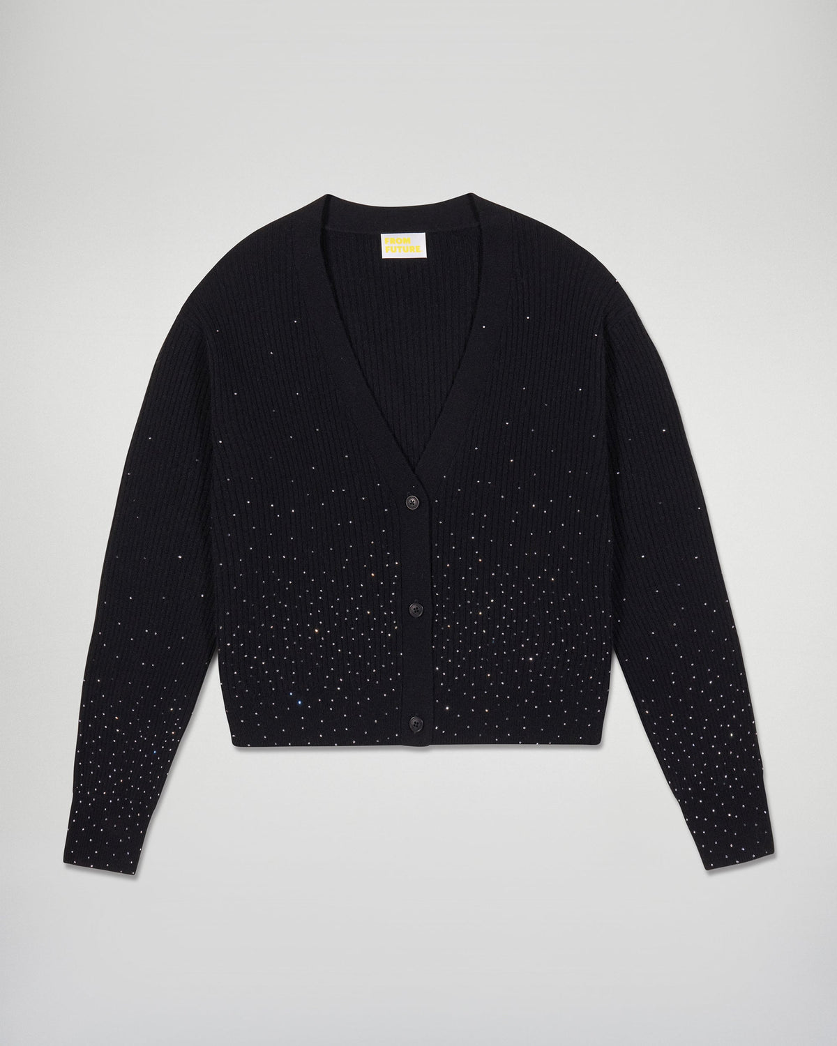 Cardigan Jumper - Black - Women