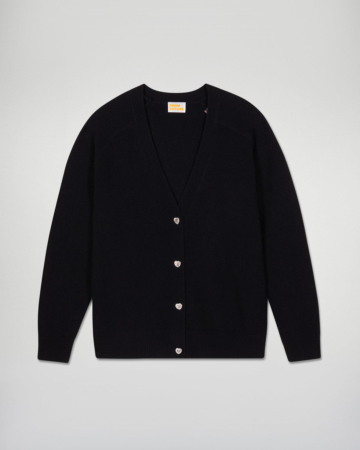 Maglione Cardigan - Nero - Donna