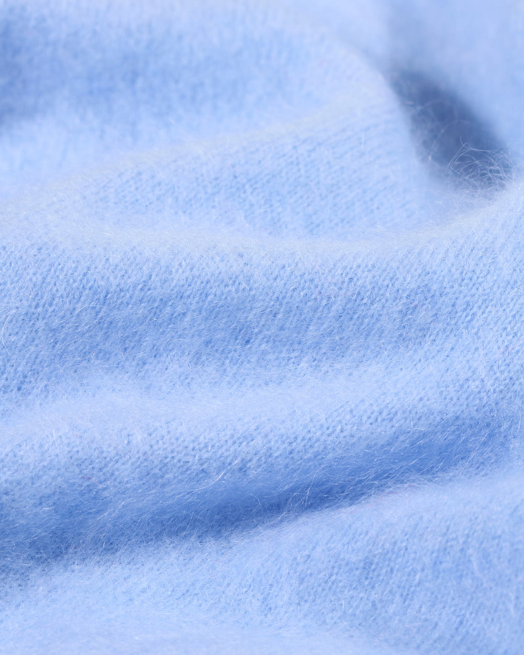 Jersey cárdigan de cachemira cepillada - Smooth Blue - Mujer