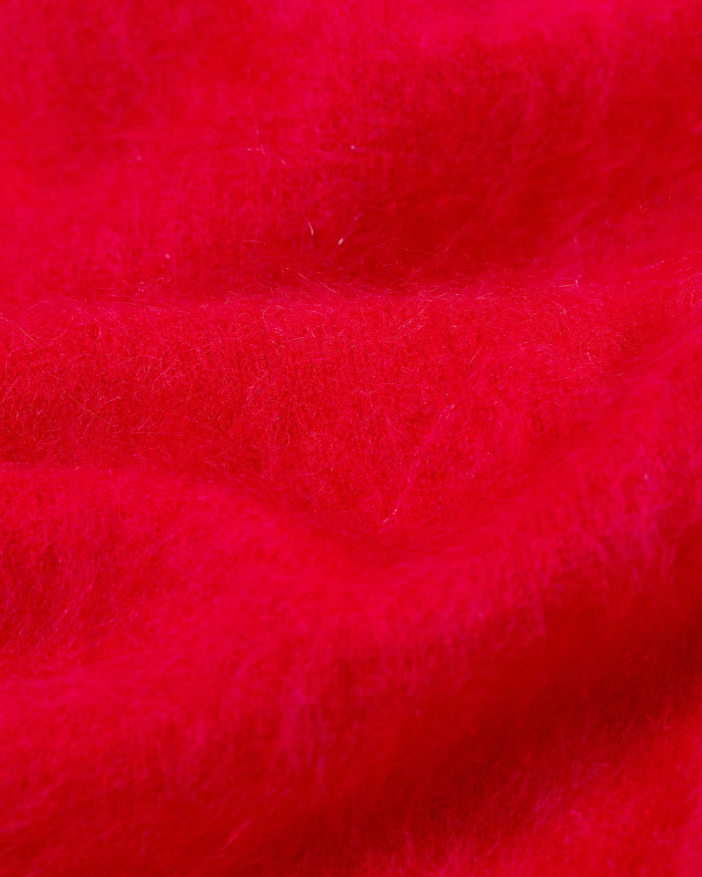 Maglione Cardigan Cashmere Spazzolato - Hot Red - Donna