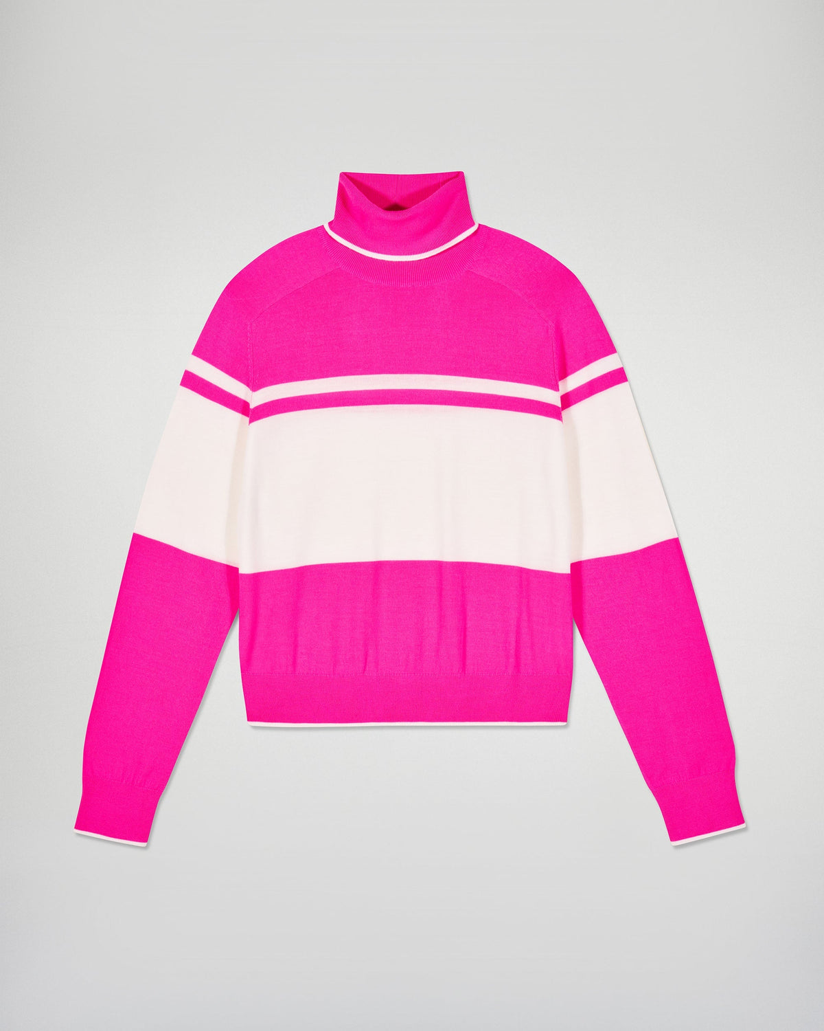 Roll-Neck Jumper - Cosmic Pink - Women