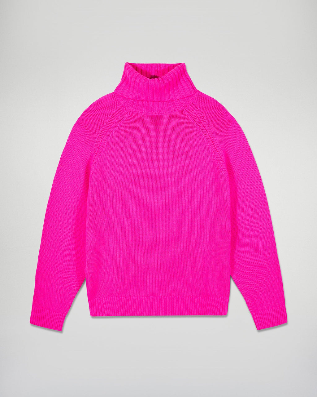 Pull Col Roulé Oversize - Cosmic Pink - Femme