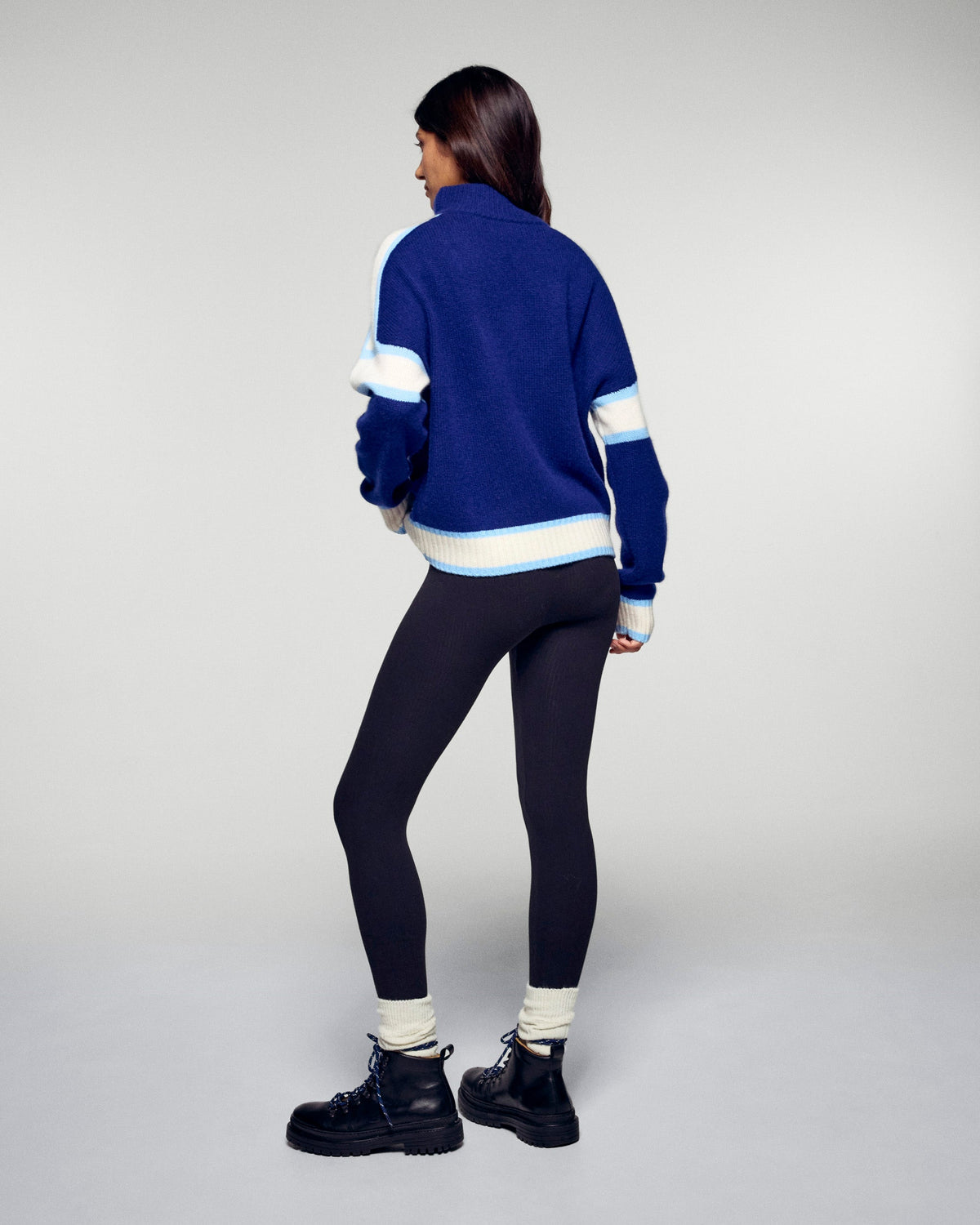 Pull Col Camionneur Mount Future - Crown Blue - Femme