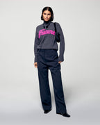 Future Fluffy High-Neck Jumper - Anthracite - Women