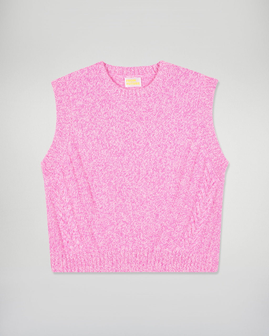 Pull Sans Manches - Luminous Pink - Femme