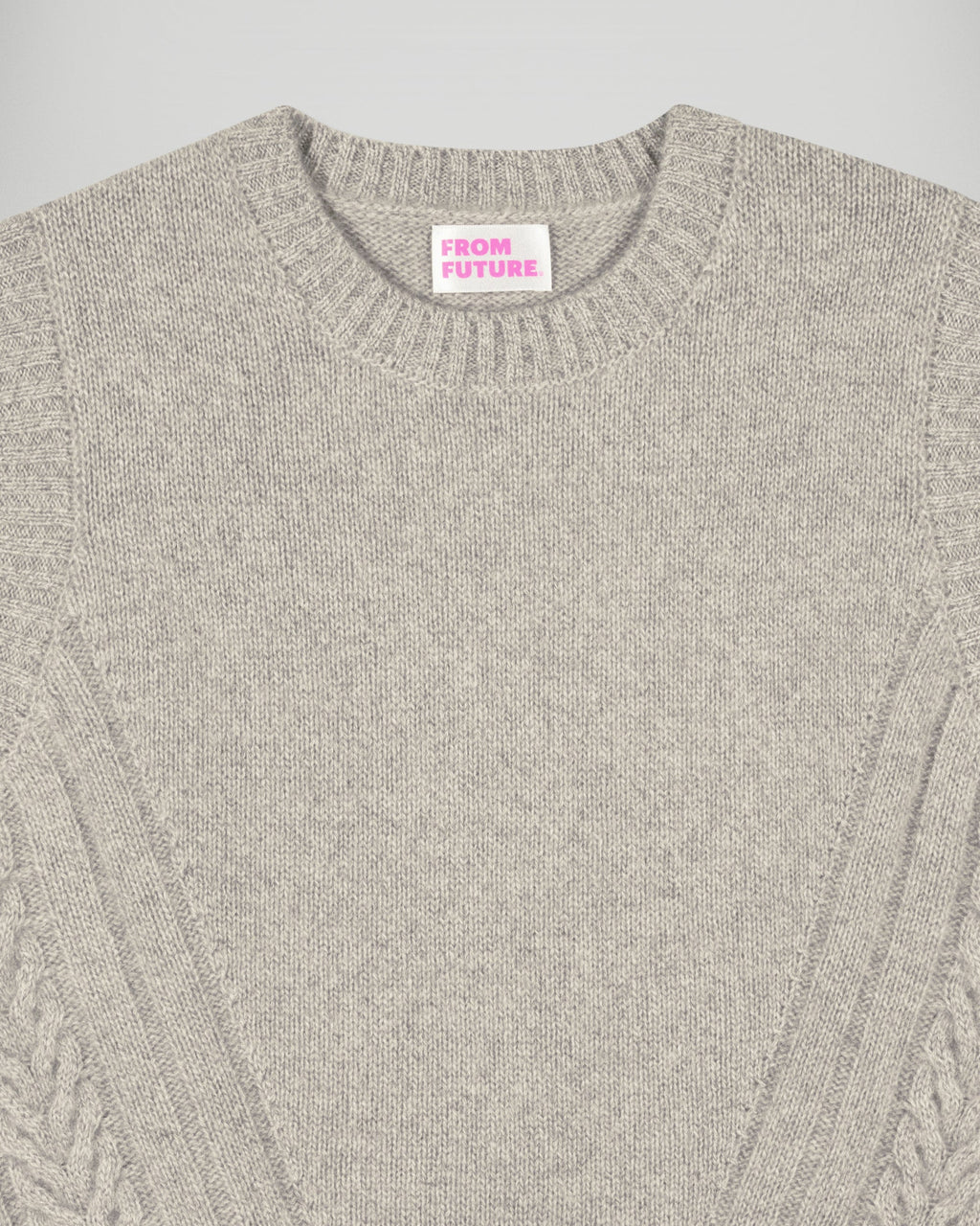 Maglione Senza Maniche - Taupe Melange - Donna