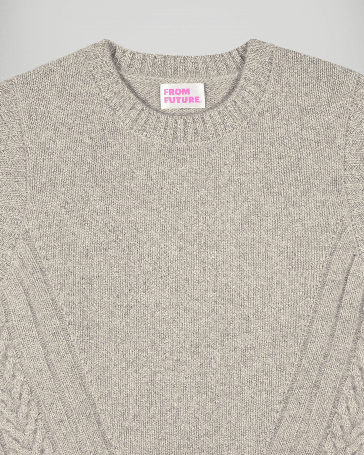Maglione Senza Maniche - Taupe Melange - Donna