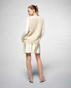 Jersey sin mangas - Beige jaspeado - Mujer