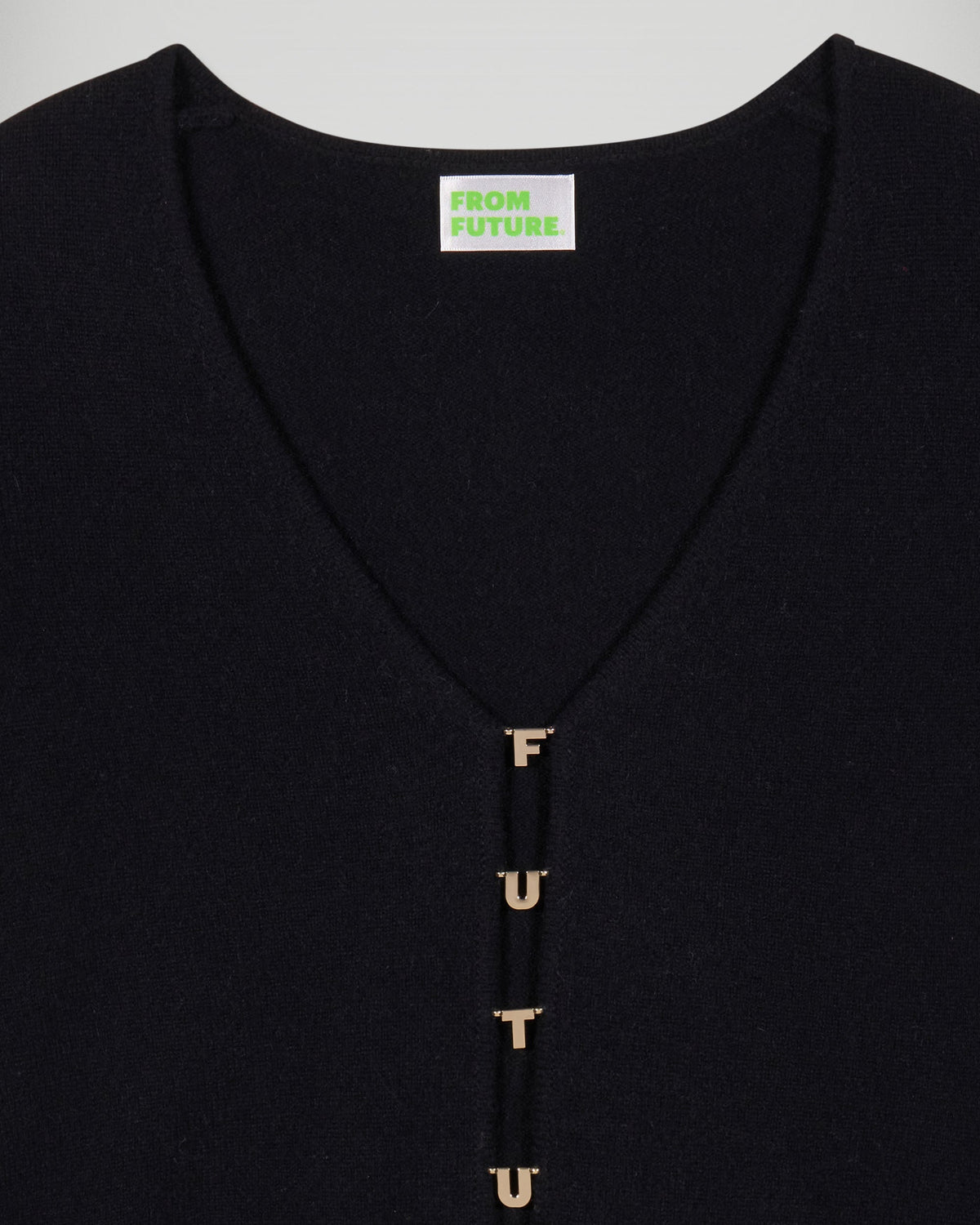 Long-Sleeved Future Jewelled Top - Black - Women