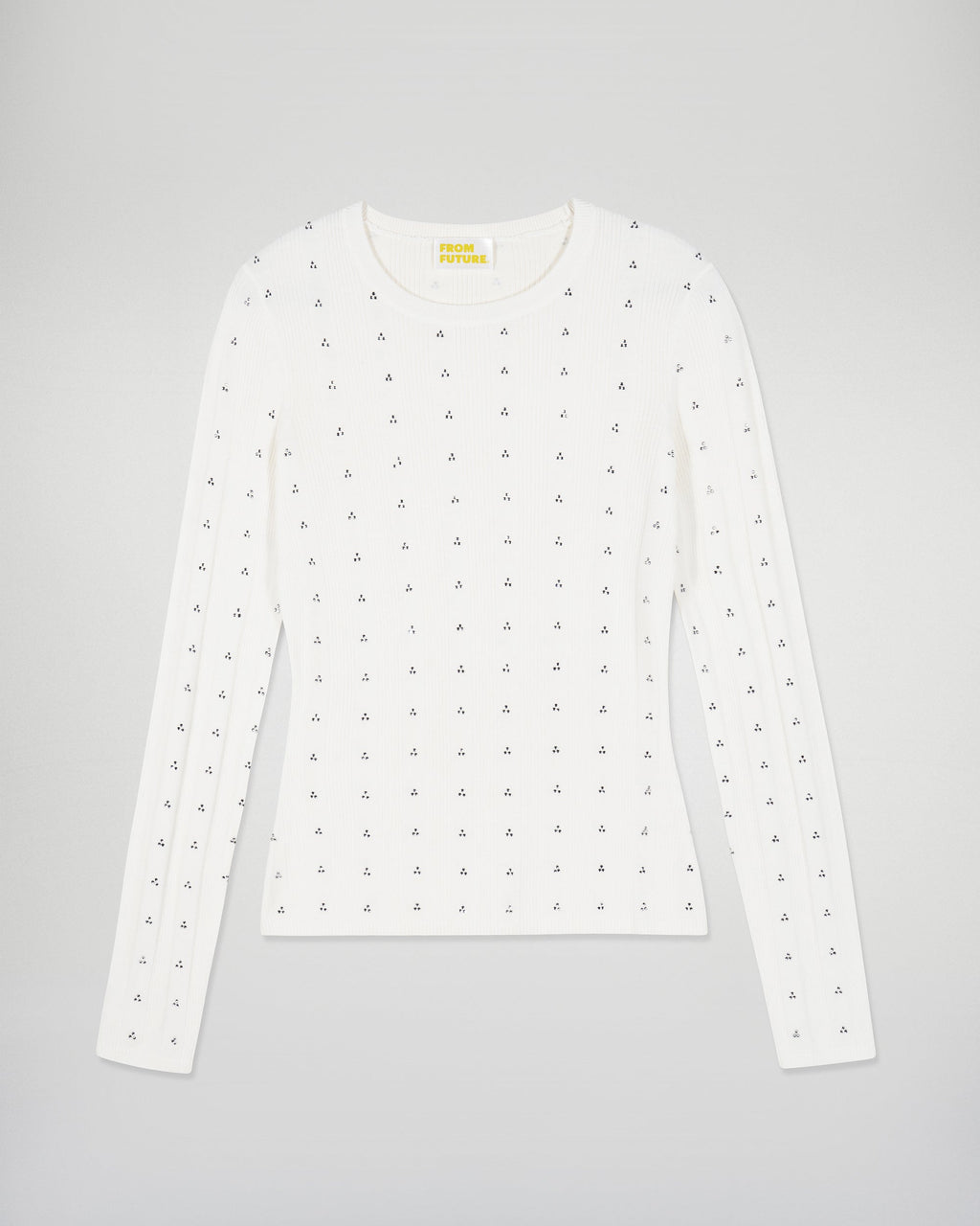 Long-Sleeve Top - Ecru - Women
