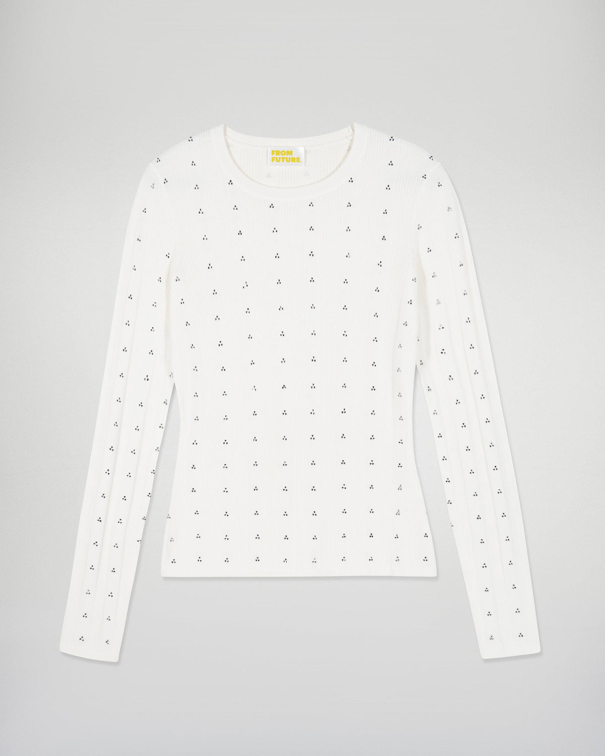 Long-Sleeve Top - Ecru - Women