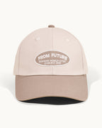 Casquette À Visière Courbée Running World Cities - Sable - Mixte