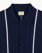 Chemise Manches Courtes - Navy - Homme