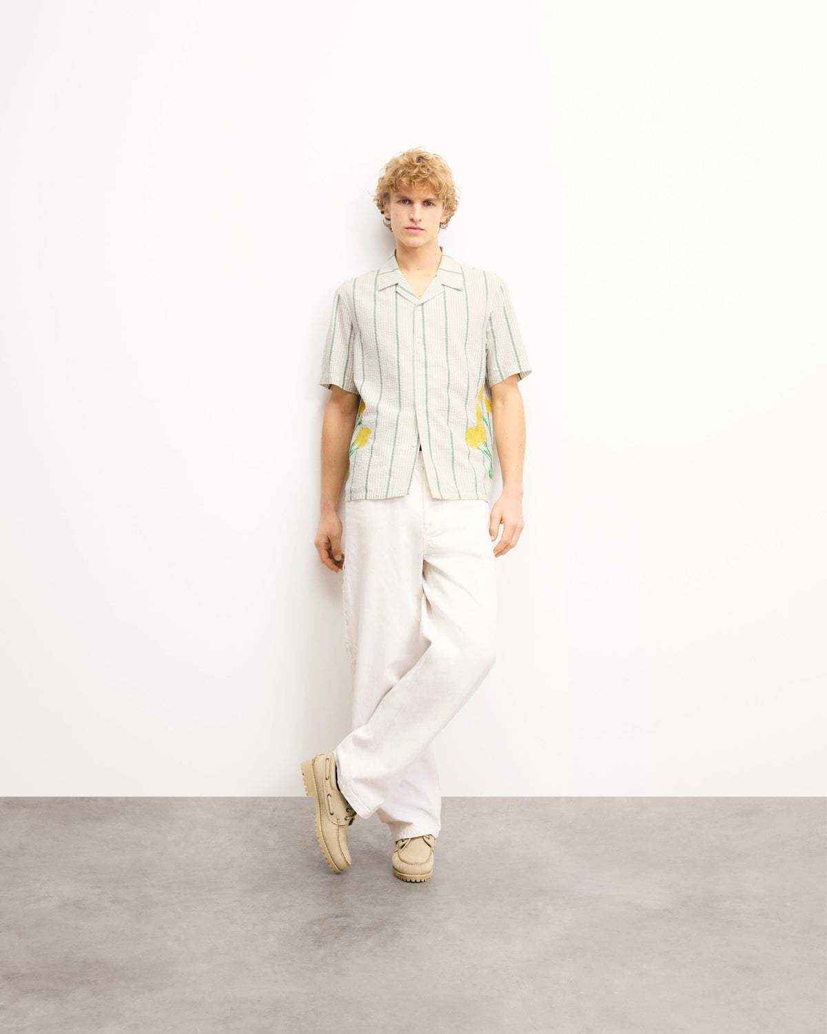 Short-Sleeve Shirt - Multi R W Green - Men