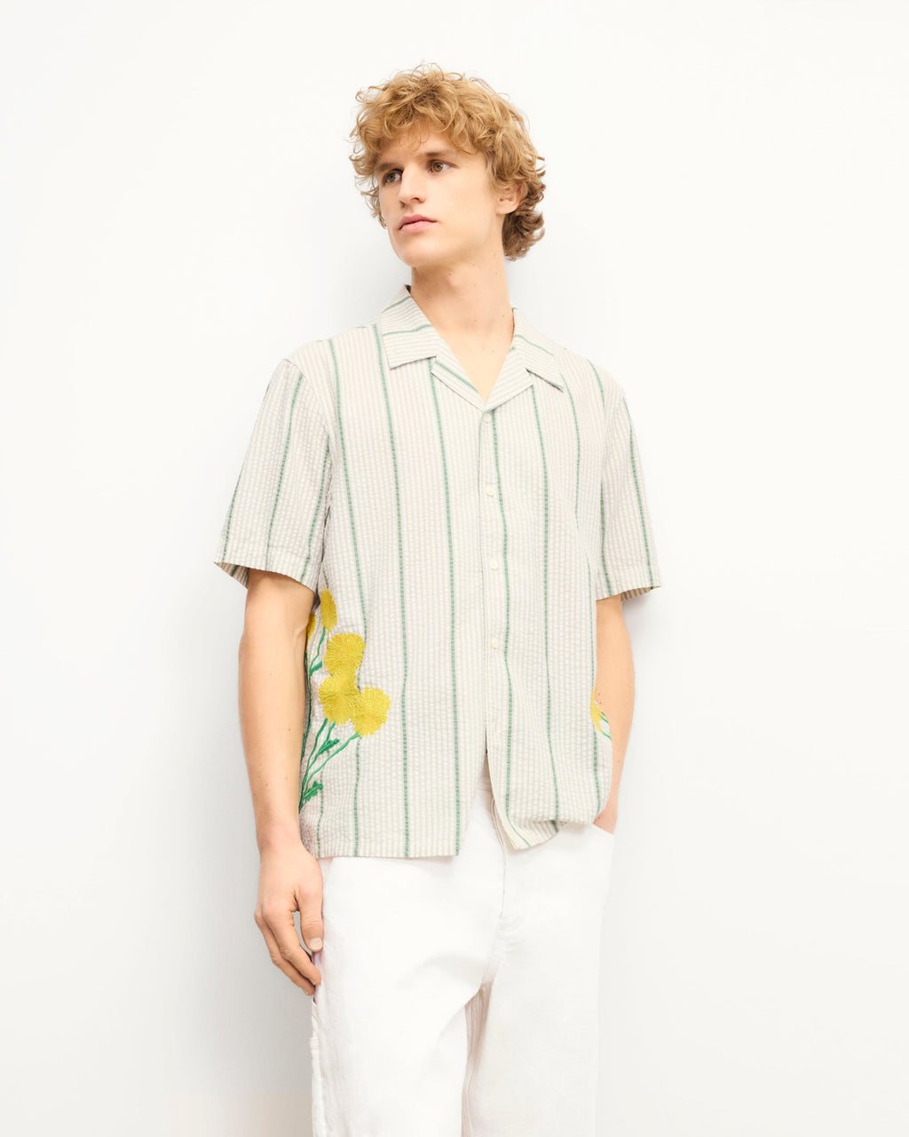 Short-Sleeve Shirt - Multi R W Green - Men