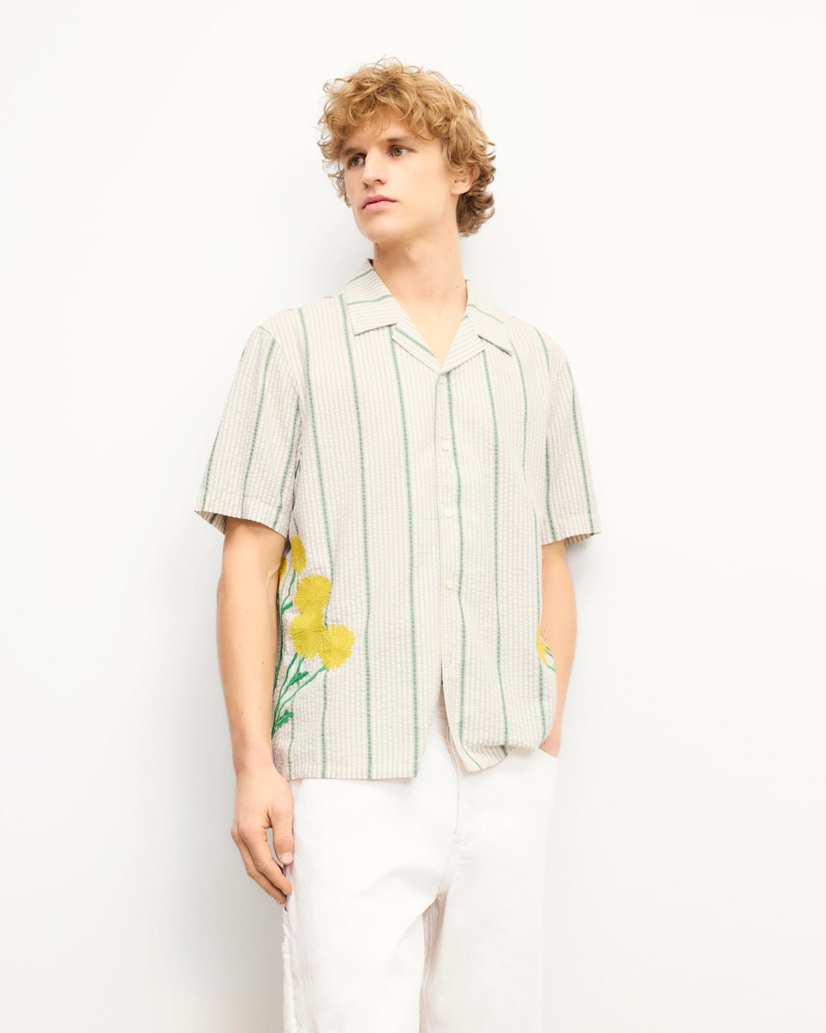 Short-Sleeve Shirt - Multi R W Green - Men