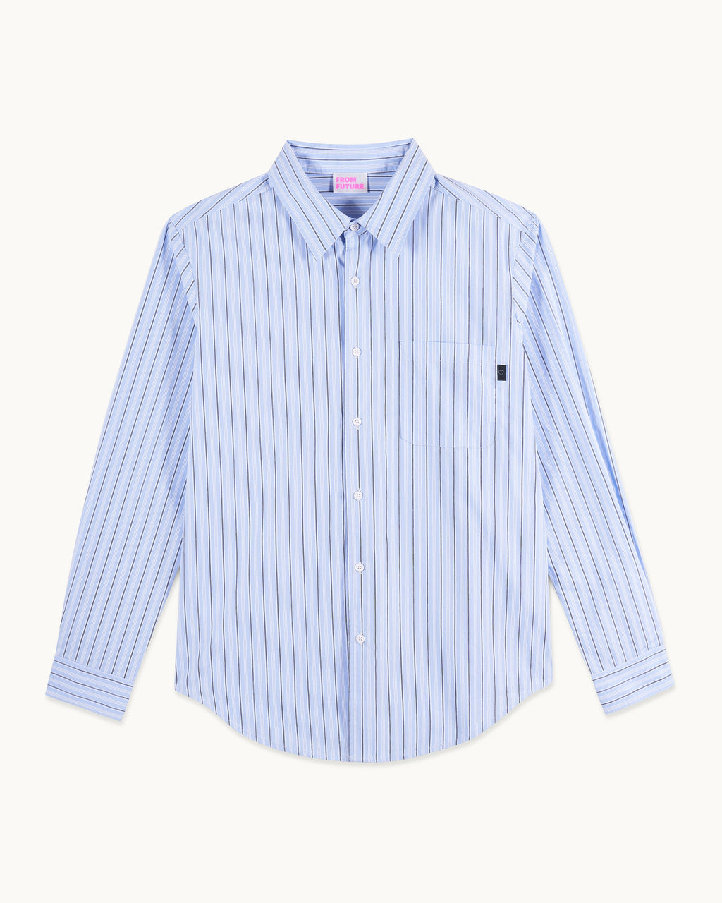 Camisa de manga larga - Multicolor azul cielo - Hombre