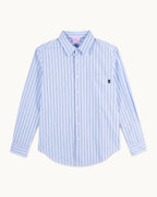 Camisa de manga larga - Multicolor azul cielo - Hombre