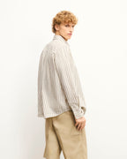Camisa de manga larga - Multicolor R beige - Hombre