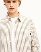 Camisa de manga larga - Multicolor R beige - Hombre