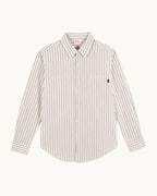 Camisa de manga larga - Multicolor R beige - Hombre